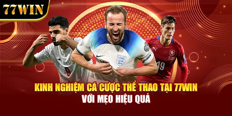Kinh Nghiệm Cá Cược Thể Thao Tại 77Win Với Mẹo Hiệu Quả