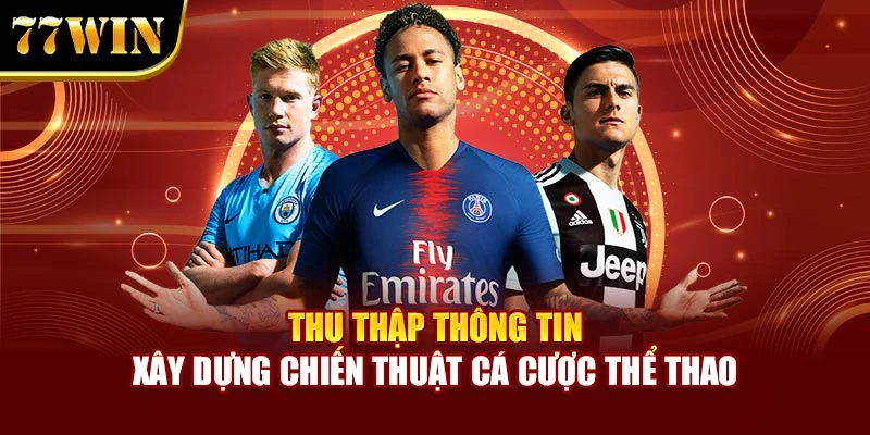 Thu thập thông tin xây dựng chiến thuật cá cược thể thao