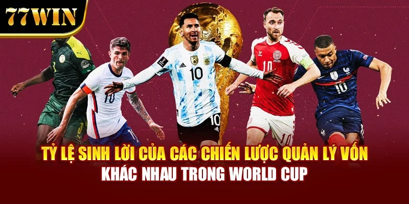 Tỷ lệ sinh lời của các chiến lược quản lý vốn khác nhau trong World Cup